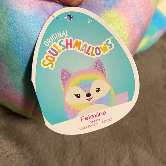✨Felexine✨ the Fox 8” Squishmallow BNWT - Picture 3 of 3